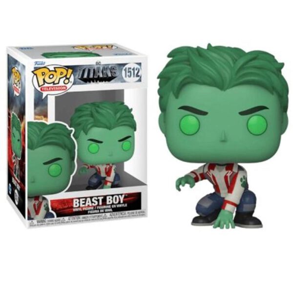 *Funko pop dc comics series tv titans s1 beast boy 75874