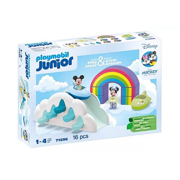 *Playmobil junior: disney mickey y minnie casa en las nubes