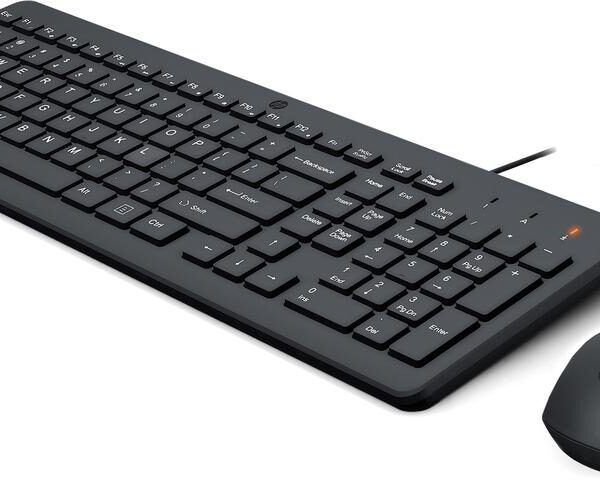 *Teclado + raton hp 150 cable