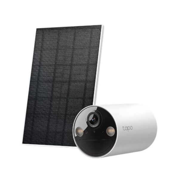 *Camara de seguridad wifi tp - link tapo tc82 kit vision nocturna + panel solar