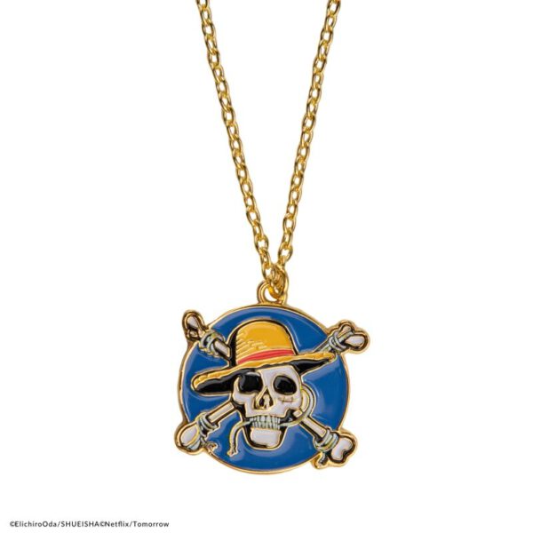 *Collar cinereplicas one piece monkey d. luffy logo