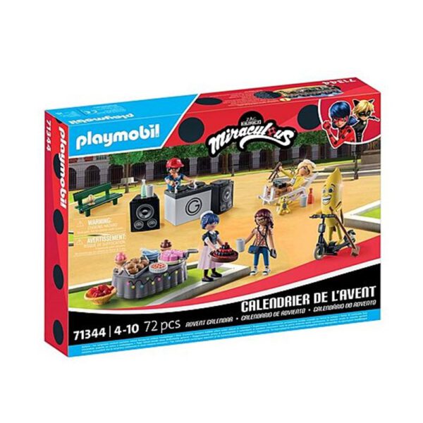 *Playmobil calendario de adviento: miraculous pícnic en parís