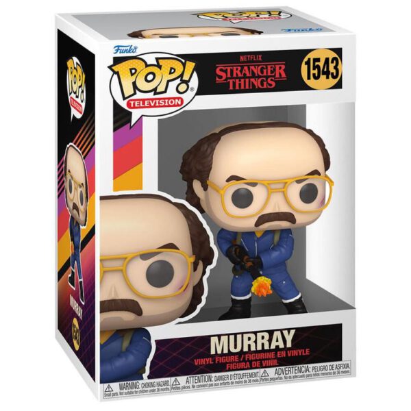 *Funko pop tv: stranger things s4 murray with flametrower