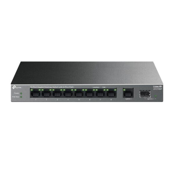 *Switch tp - link ls1210gp 10 puertos