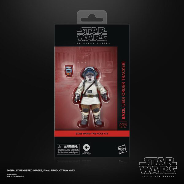 *Figura hasbro star wars: the acolyte bazil (jedi order tracker)