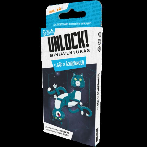 *Juego de mesa unlock! miniaventuras el gato de schrodinger