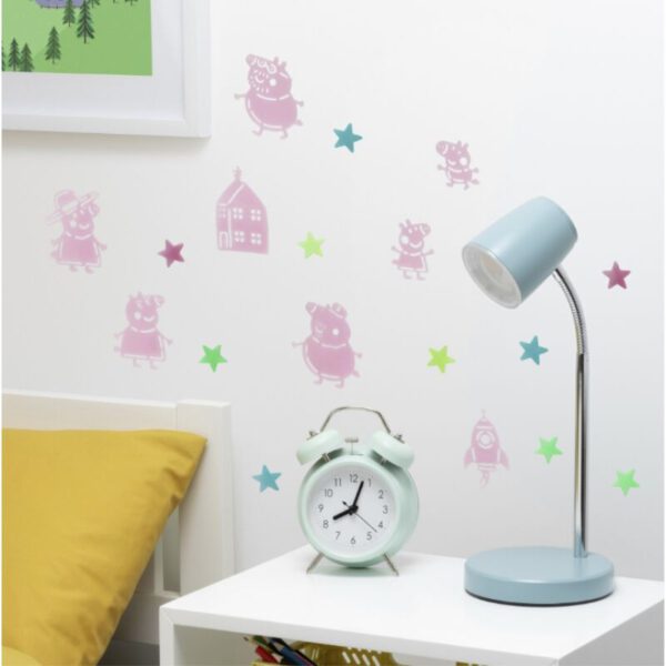 *Vinilo decorativo paladone peppa pig brilla en la oscuridad