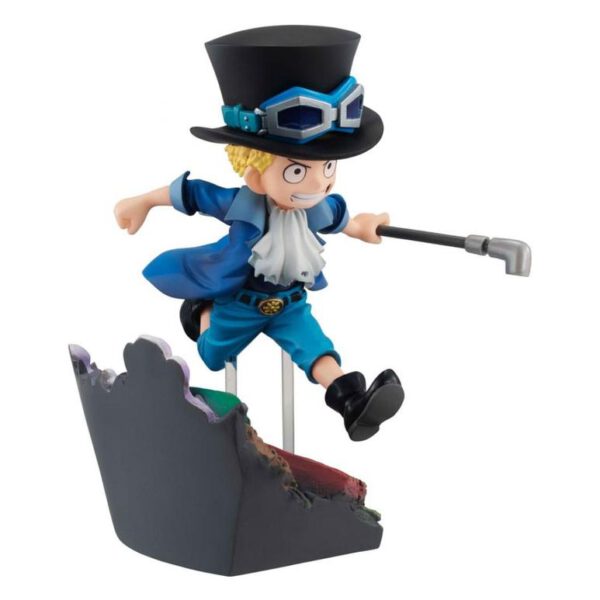 *Figura megahouse gem series one piece sabo run! run!