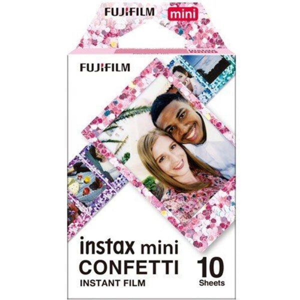 *Pelicula fujifilm para instax mini confetti