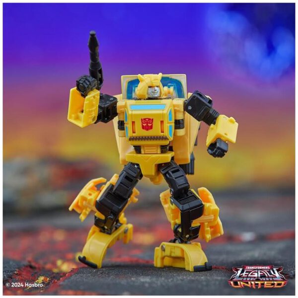 *Figura hasbro transformers legacy united deluxe origin bumblebee