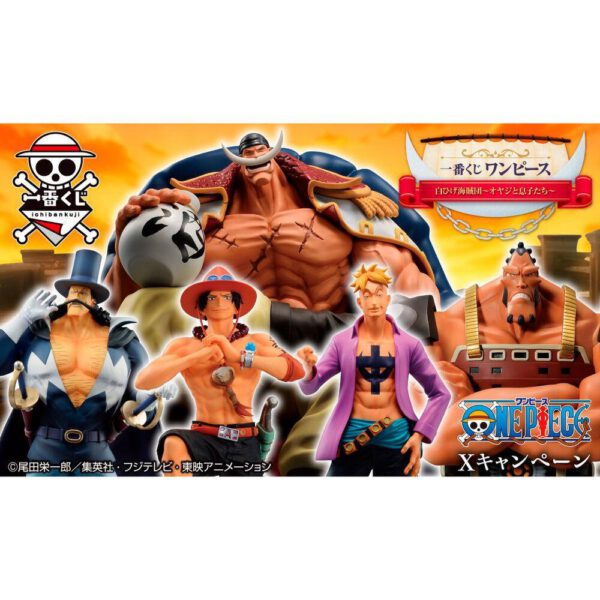 *Ichiban kuji banpresto one piece whitebeard pirates