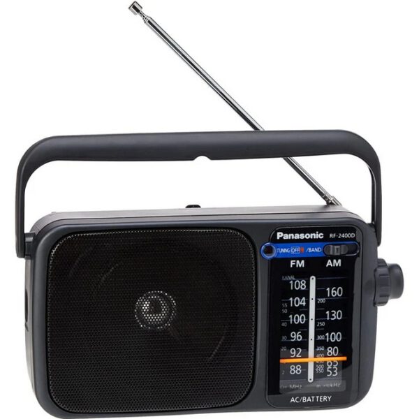 *Radio panasonic rf - 2400deg - k altavoz entrada auriculares color negro