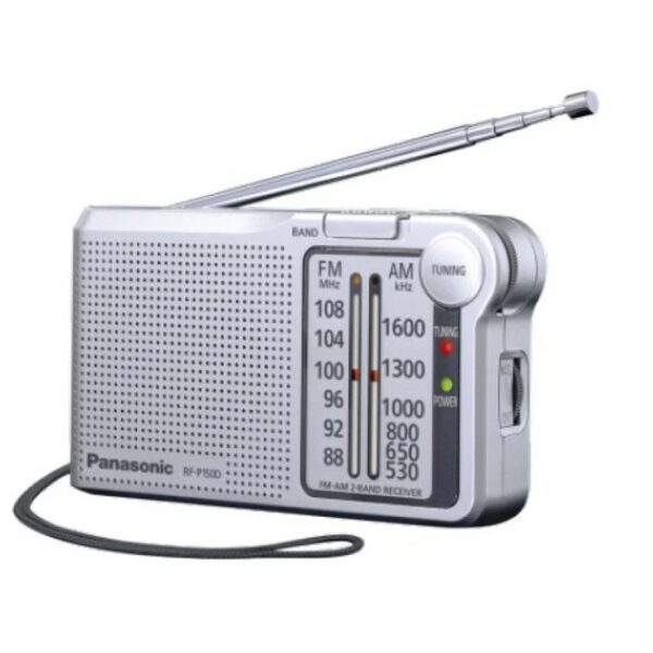 *Radio panasonic rf - p150deg - s sintonizador afc color plata
