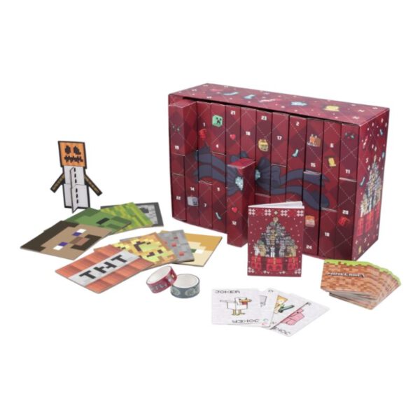 *Calendario de adviento paladone minecraft 24 días