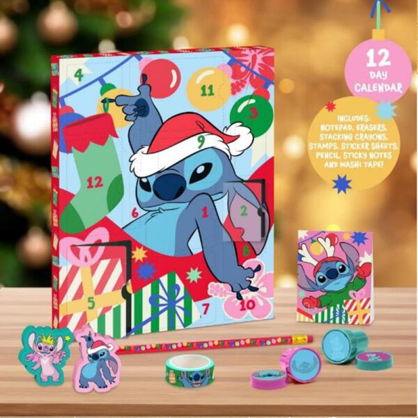 *Calendario de adviento paladone disney stitch 12 días
