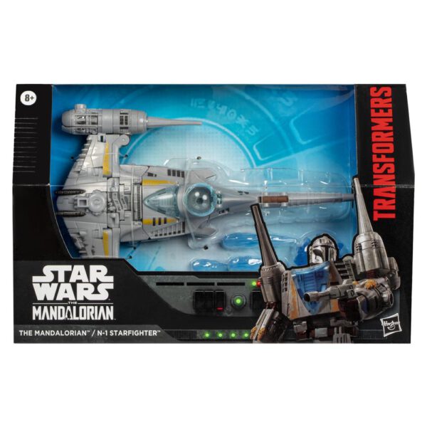 *Figura hasbro transformers star wars the mandalorian