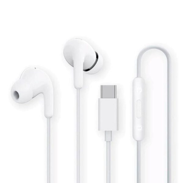 *Auriculares xiaomi earphones usb tipo c blanco