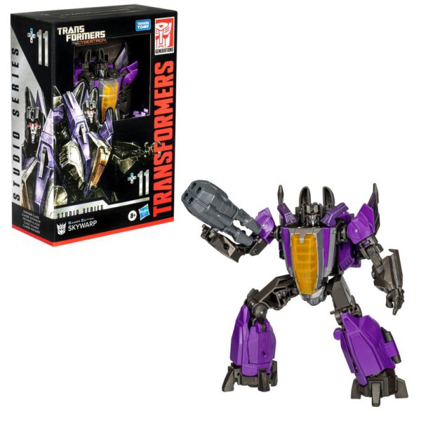*Figura hasbro transformers cybertron skywarp studio series gamer edition
