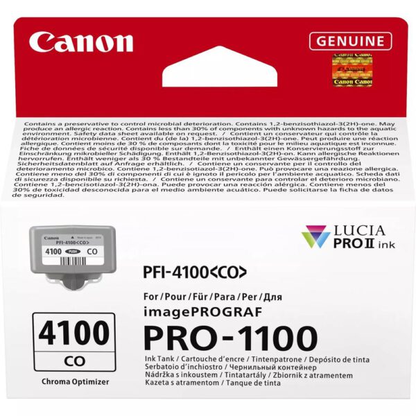 *Cartucho canon pfi - 4100co chroma optimizer