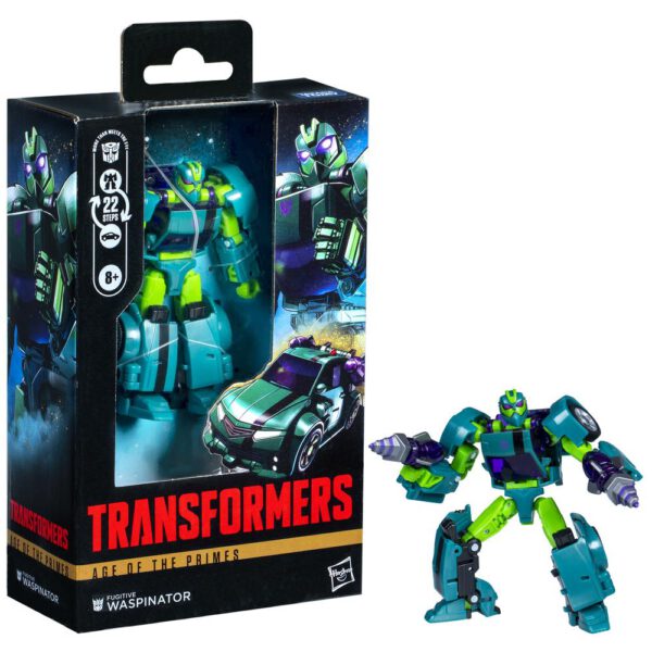 *Figura hasbro transformers age of the primes fugitive waspinator