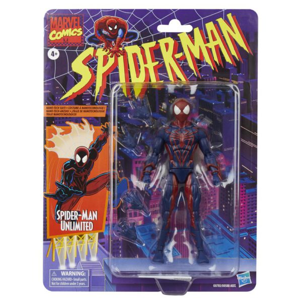 *Figura hasbro marvel comics spider - man unlimited