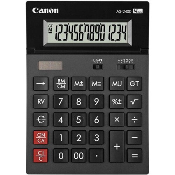 *Calculadora canon sobremesa as - 2400 hb 14 digitos