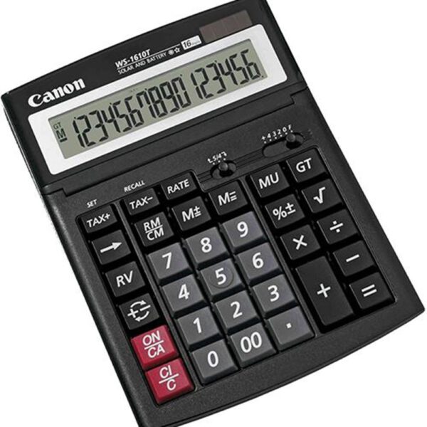 *Calculadora canon sobremesa ws - 1610t hb emb negra