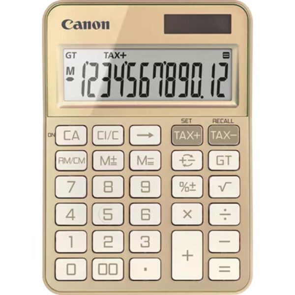 *Calculadora canon sobremesa ks - 125kb - gd emea hb 12 digitos oro