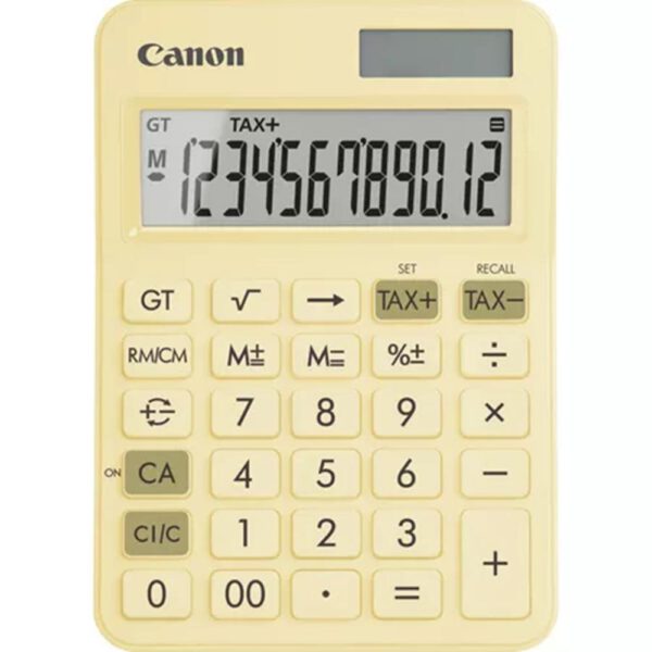 *Calculadora canon sobremesa ls - 125kb - pyl emea hb 12 digitos amarillo
