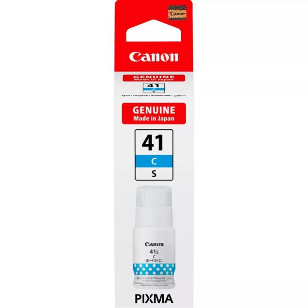 *Botella tinta canon gi - 41sc cian