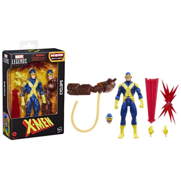 *Figura hasbro marvel legends series build a figure marvels nemesis x - men cyclops