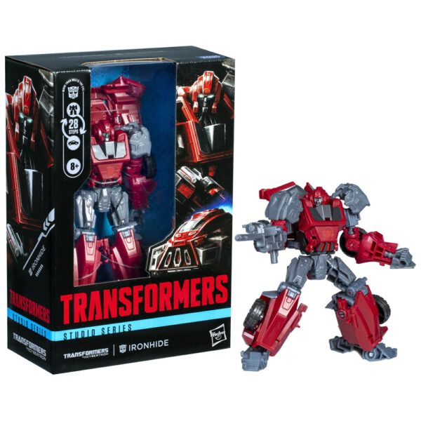 *Figura hasbro transformers war for cybertron ironhide