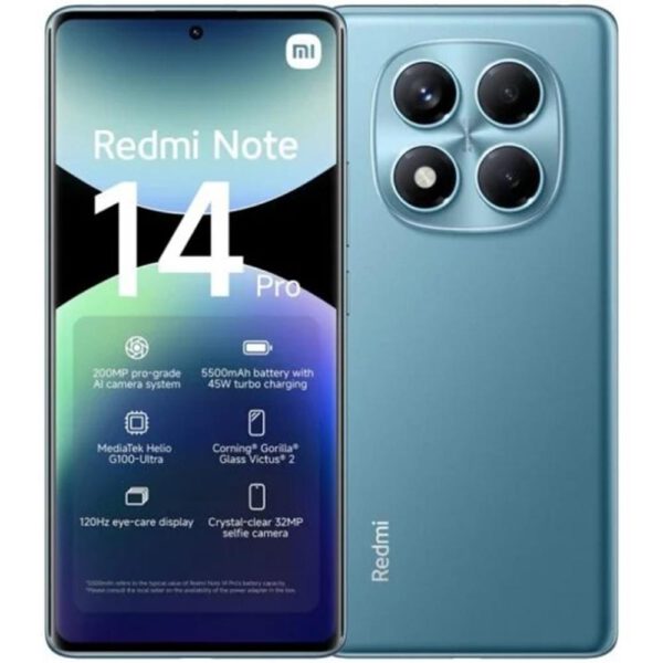 *Movil xiaomi redmi note 14 pro 8 - 256gb azul