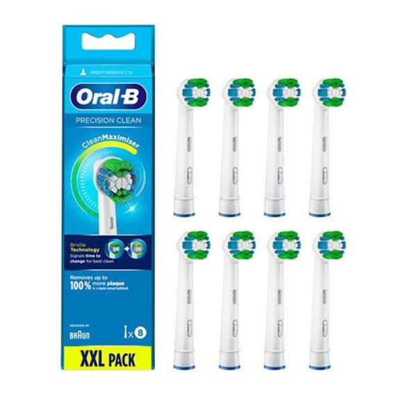 *Pack de 8 cabezales recambios braun oral b eb20rb - 8