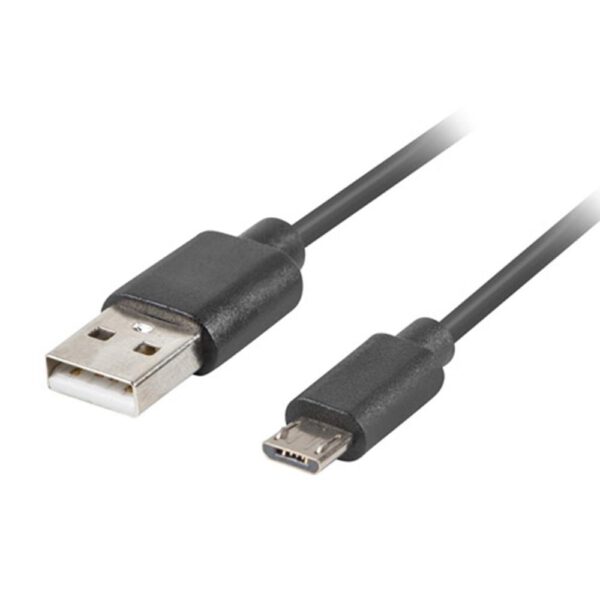 *Cable micro usb a usb 2.0 lanberg 3m -  macho - macho -  negro