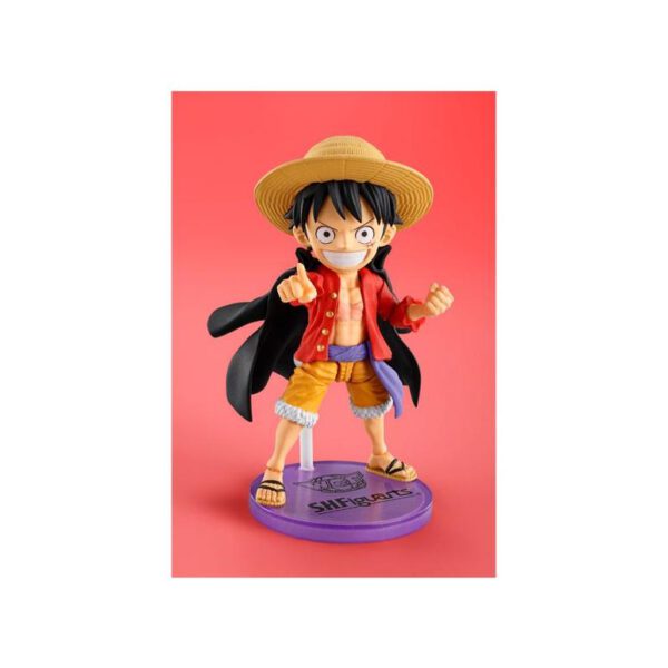 *Figura tamashii nations one piece world collectable figure x sh figuarts monkey d. luffy