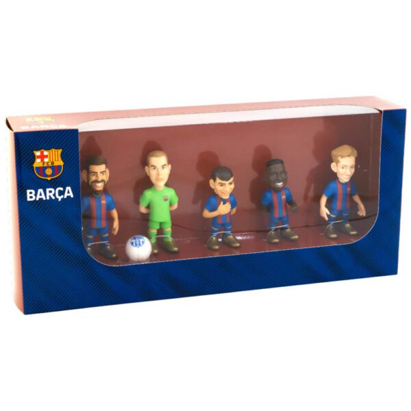 *Pack 5 figuras minix fc barcelona