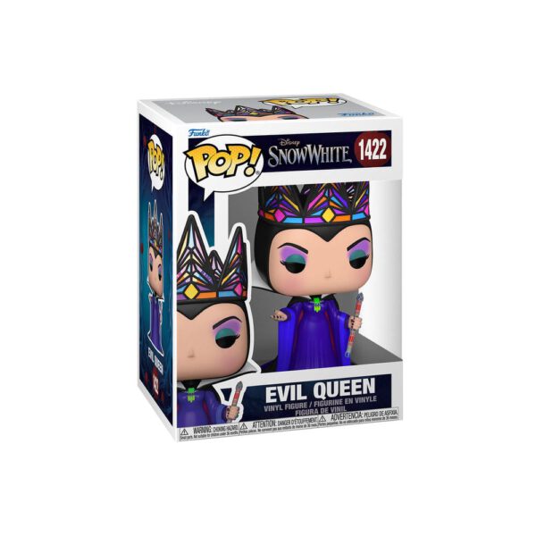 *Funko pop disney blancanieves live action -  reina malvada (negro y morado)