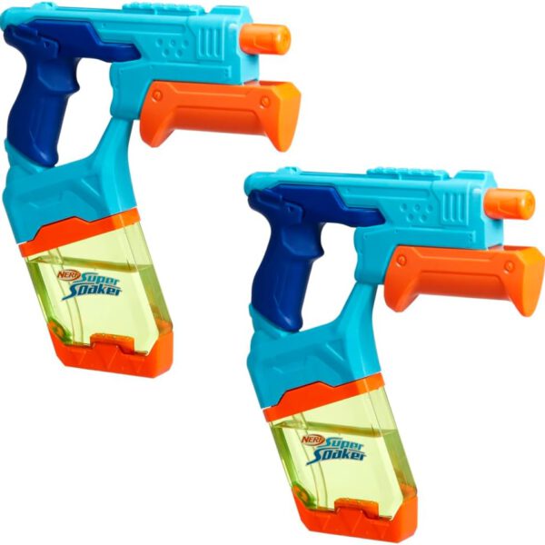 *2 pistolas hasbro nerf super soaker dunk fill pk 2