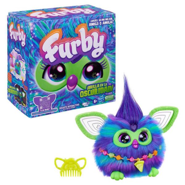 *Juguete interactivo hasbro furby galaxy