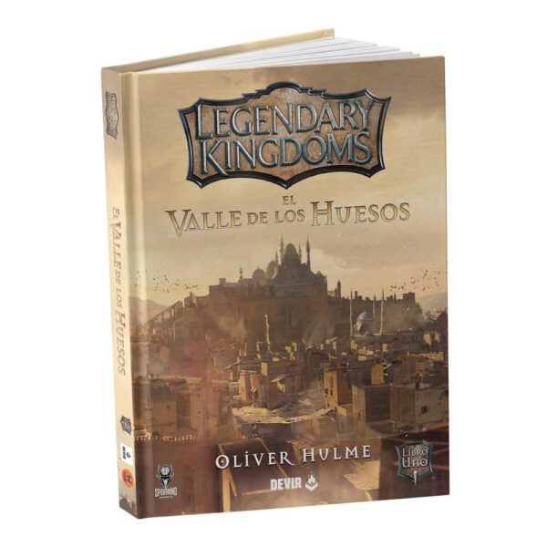 *Libro -  juego legendary kingdoms 1: el valle de los huesos