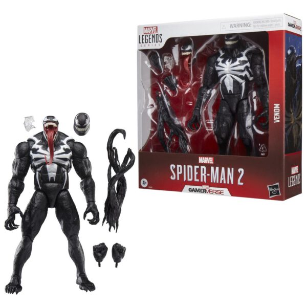 *Figura hasbro marvel legends series spider - man 2 -  venom