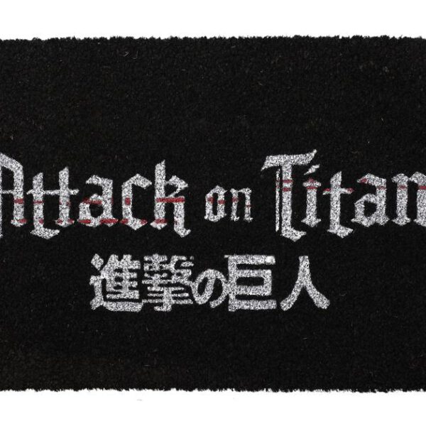 *Felpudo 60x40 cm logo attack on titan