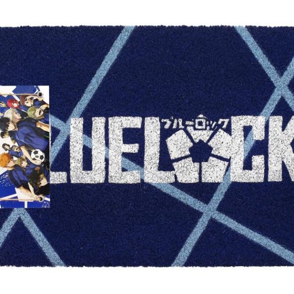 *Felpudo 60x40 cm logo blue lock