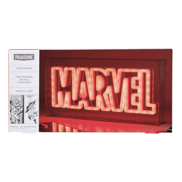 *Lámpara paladone marvel logo led neon light