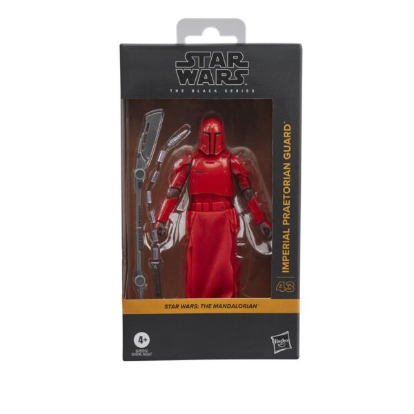 *Figura hasbro star wars the mandalorian the black series imperial praetorian guard