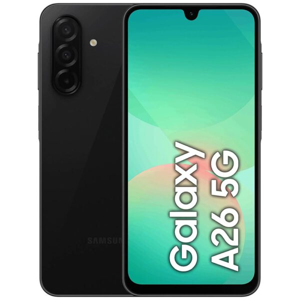 *Movil samsung galaxy a26 5g 8 - 256gb - 6.7 pulgadas - negro