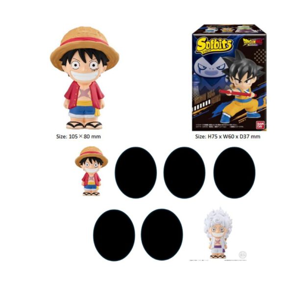*Sofbits one piece 1 unidad aleatoria