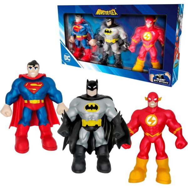 *Monsterflex d.c. pack de 3 figuras