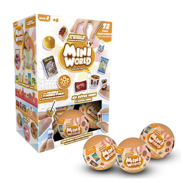 *Mini world kit esencial capsula sorpresa